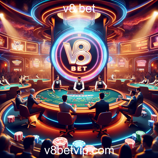 Experimente a Emoção dos Jogos 'Ao Vivo' no v8 bet